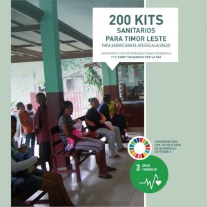 200 Kit Sanitarios para Timor Leste 2