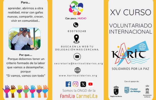 Nuevo Curso de Voluntariado Internacional