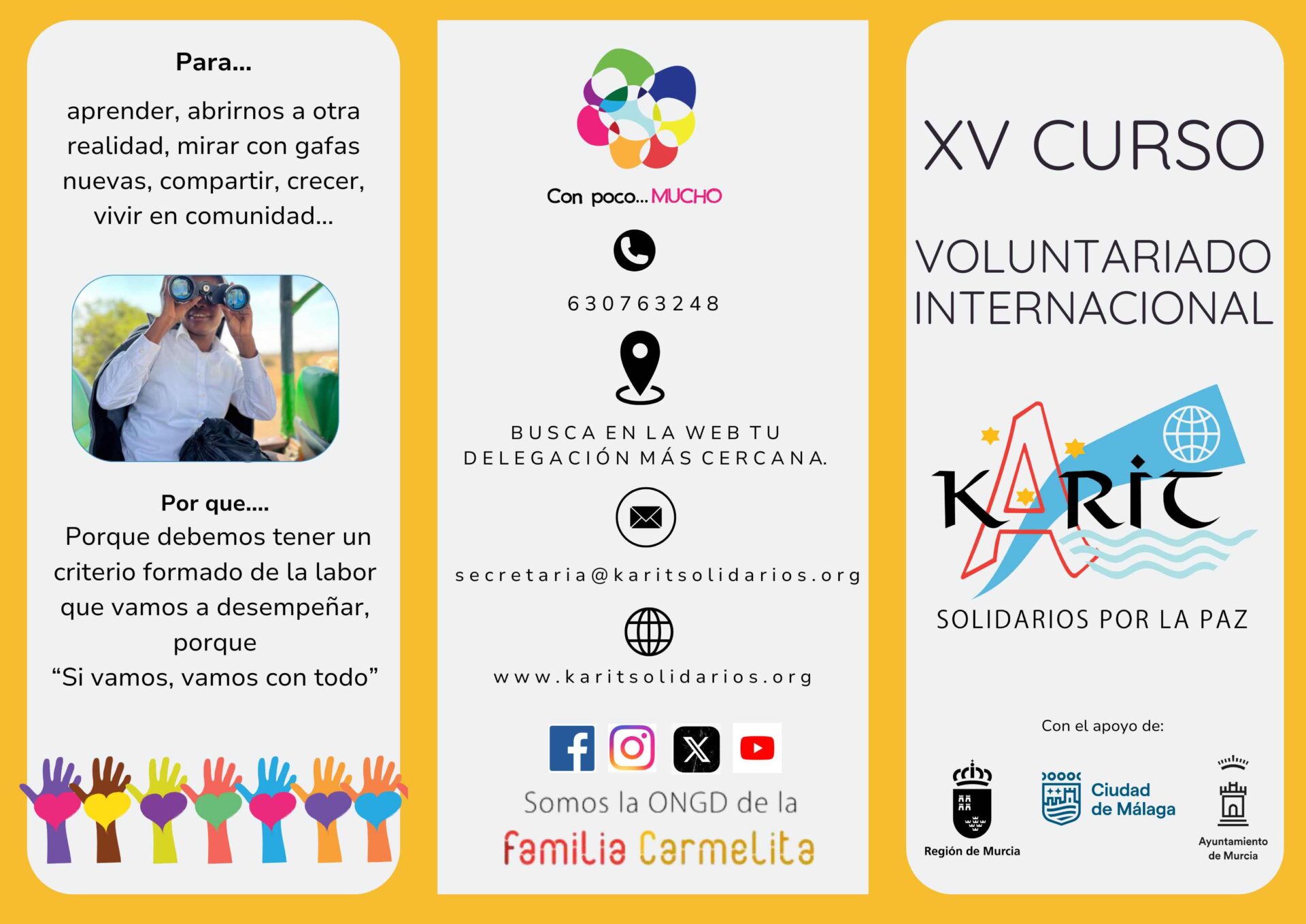 Nuevo Curso de Voluntariado Internacional