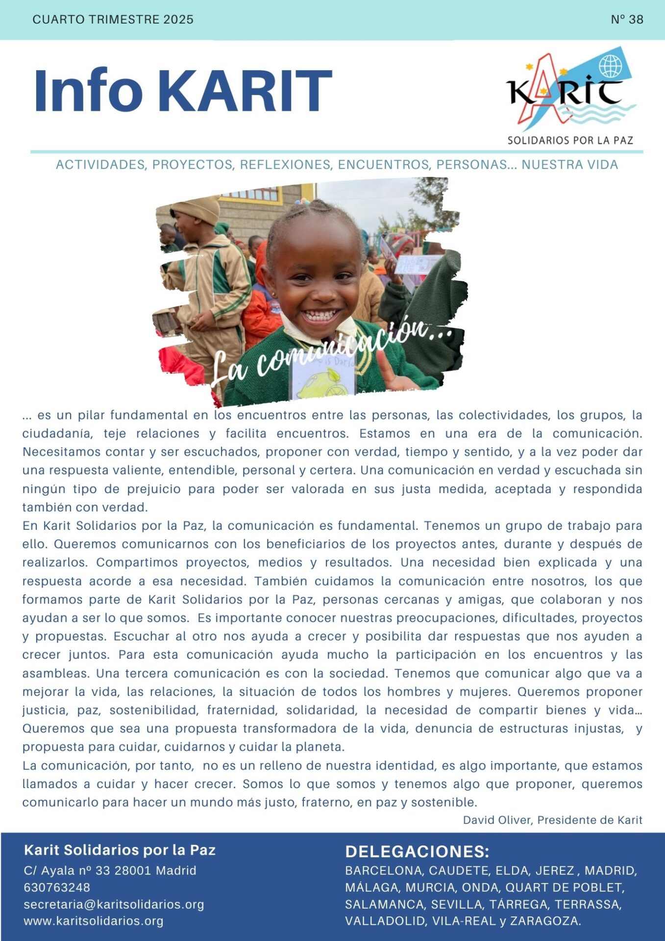 Boletín Info-Karit cuarto trimestre