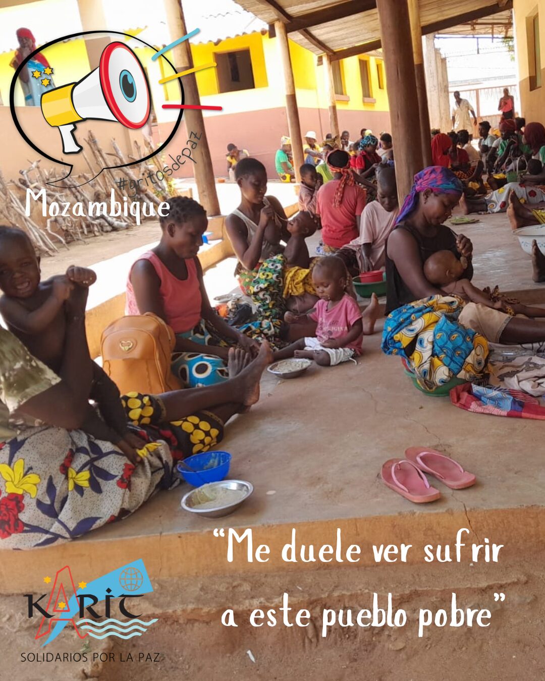 Mozambique. «Me duele ver sufrir este pueblo pobre»