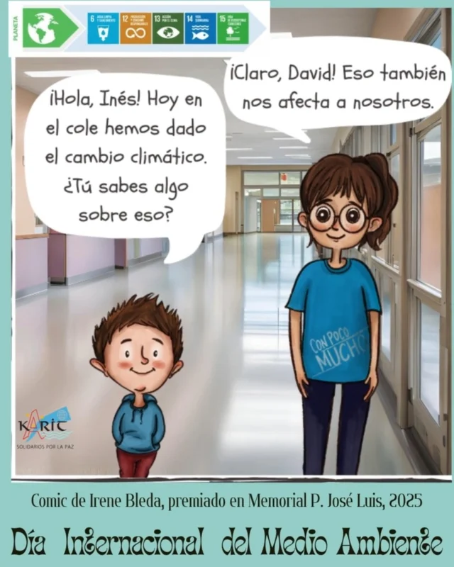 Proteger nuestro medio ambiente porque "Todo está conectado".
